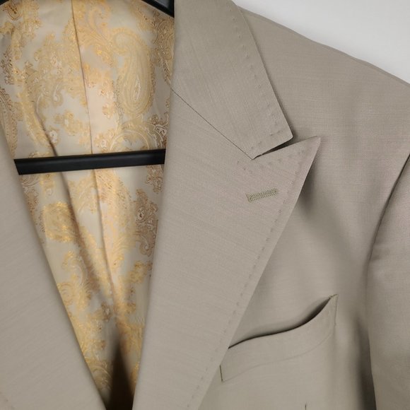 Tiglio Rosso Super 150's Wool Sports Coat - Picture 3 of 16